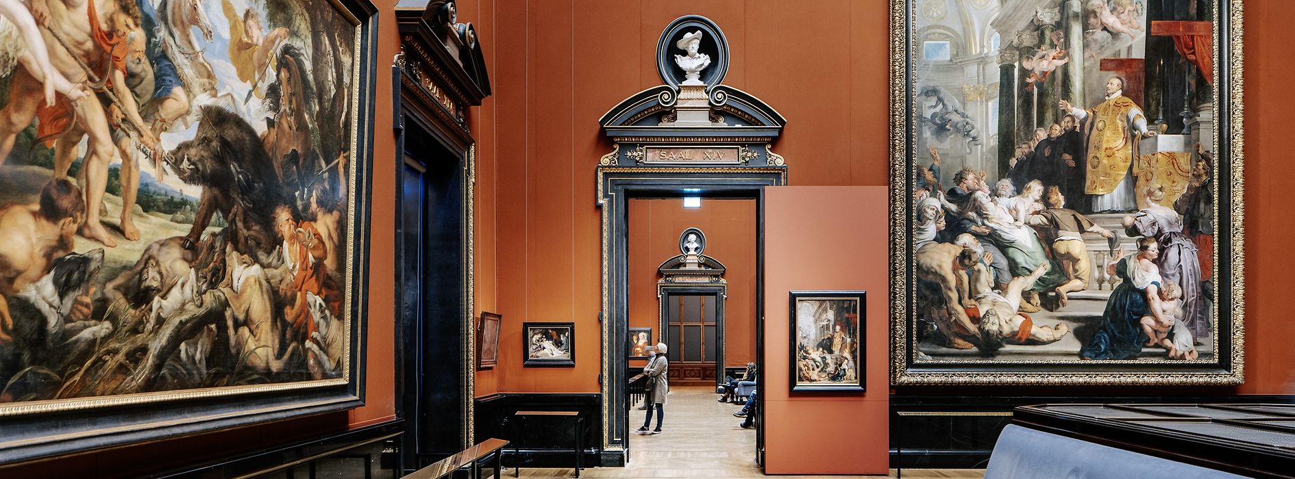 Kunsthistorisches Museum Viena (Museo de Historia del Arte), sala de exposiciones