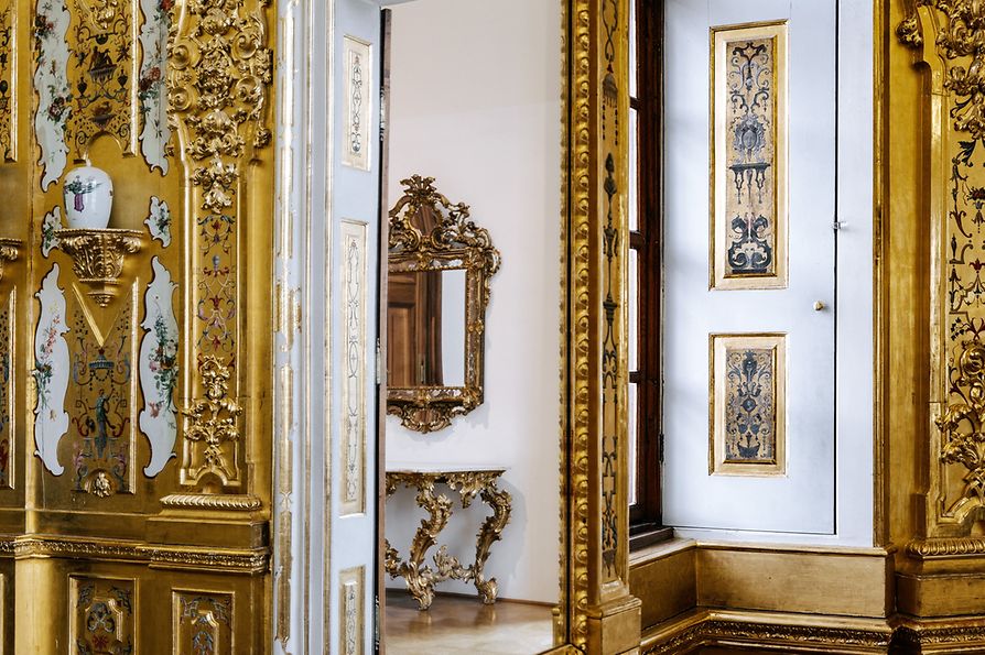 Belvedere Inferior, Cabinetul auriu