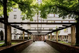 Complexe de logements sociaux Rabenhof, extérieur