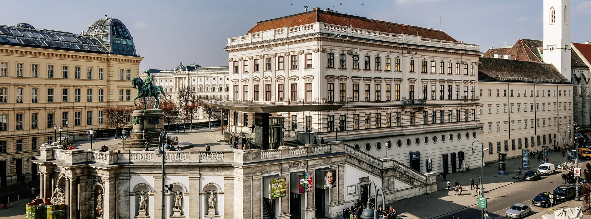 Albertina exterior view 