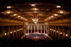 Wiener Konzerthaus: i Wiener Symphoniker nella sala da concerto