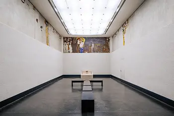 Cuadro de Gustav Klimt: Bethovenfries 