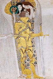 Cuadro de Gustav Klimt: Bethovenfries