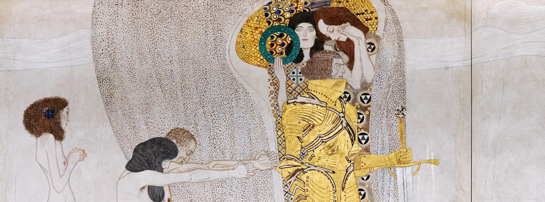 Beethoven Frieze by Gustav Klimt