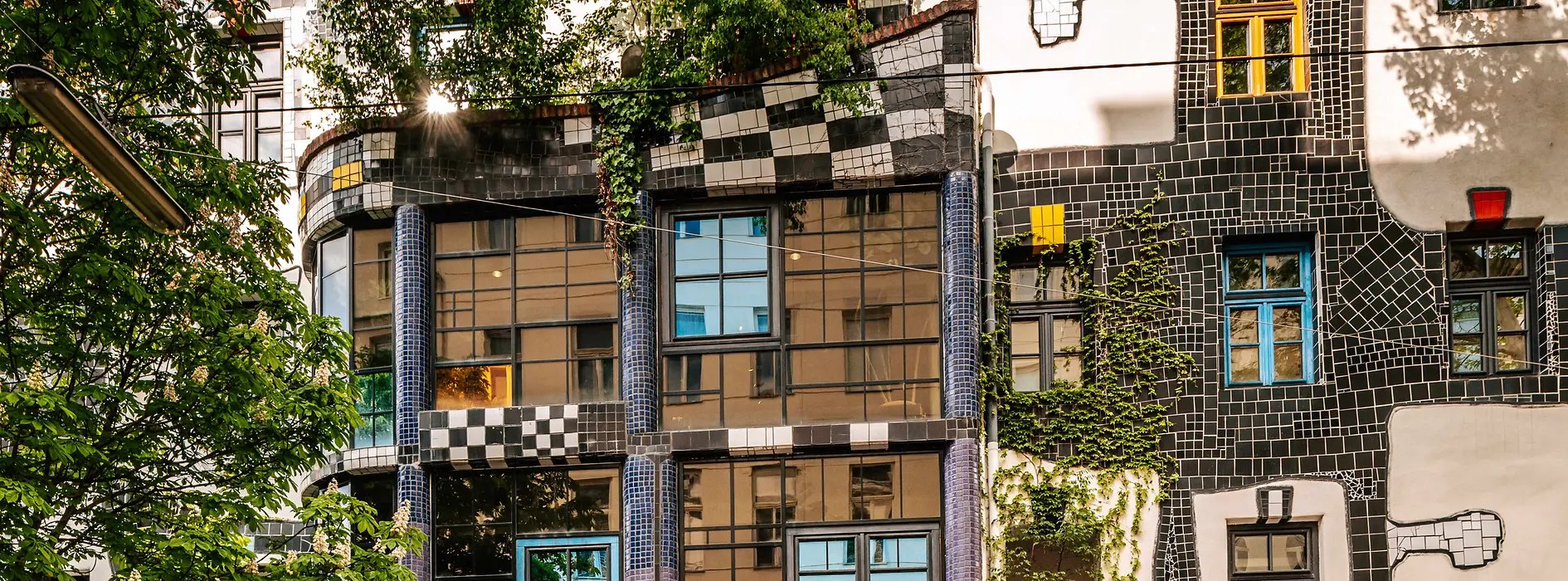 Kunst Haus Wien. Museum Hundertwasser, Außenansicht 