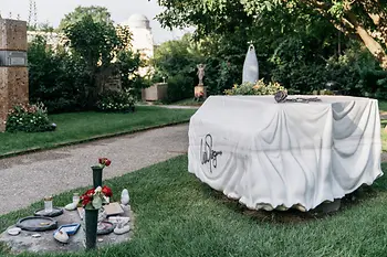 Udo Jürgens’ grave of honor at the Vienna Central Cemetery