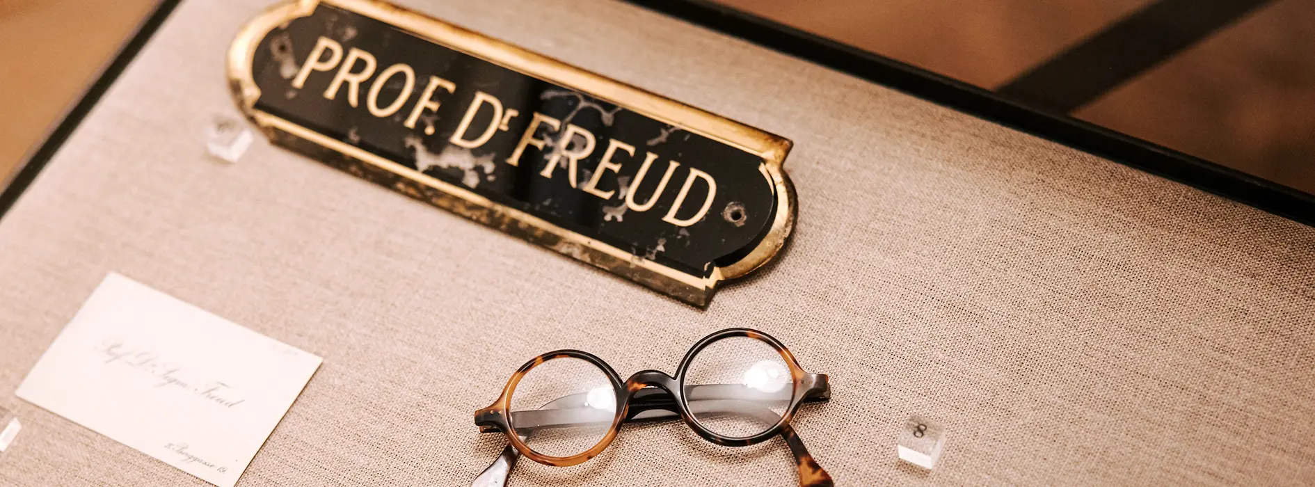 Gafas de Freud en el Museo Sigmund Freud de Viena