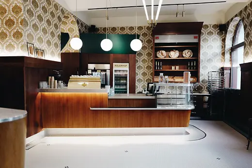 Café Adlerhof, vue intérieure