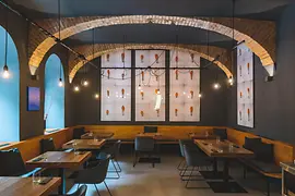 Ristorante Aend, interno