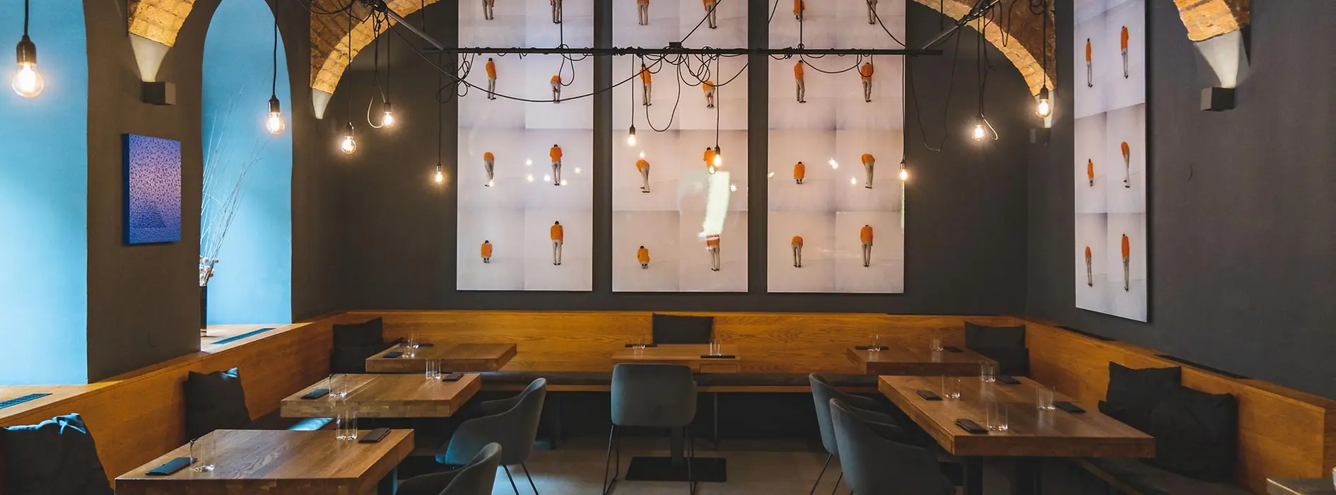 Restaurante Aend, vista interior