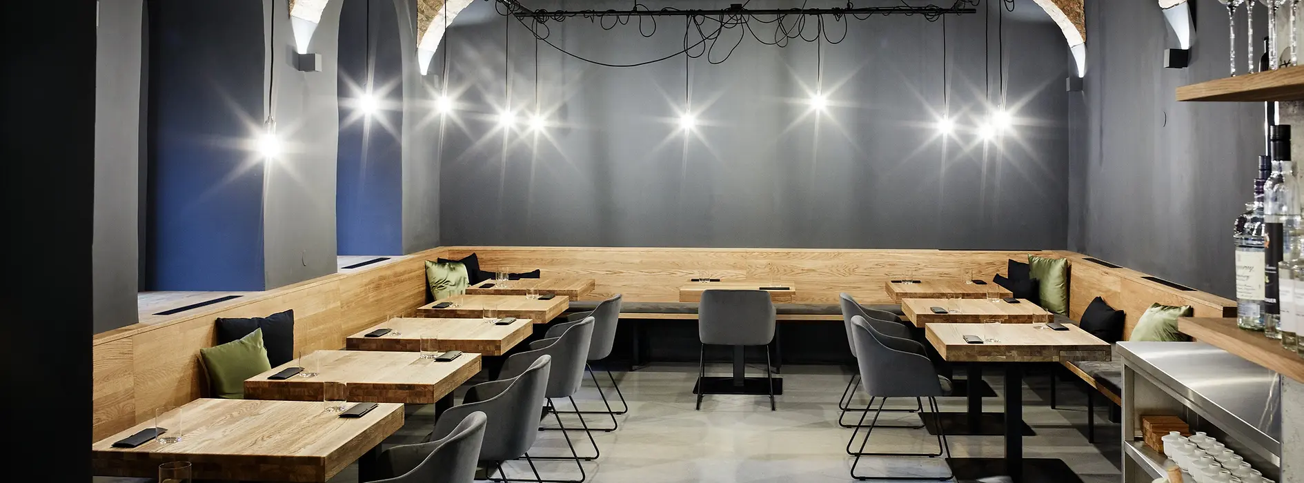 レストラン「Aend」、店内