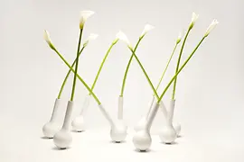 Flores en un jarrón 