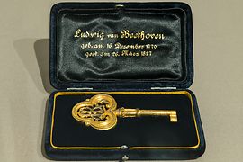 Schlüssel zum Sarg Beethovens, 1863