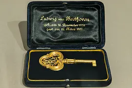 Key to the coffin of Ludwig van Beethoven, 1863