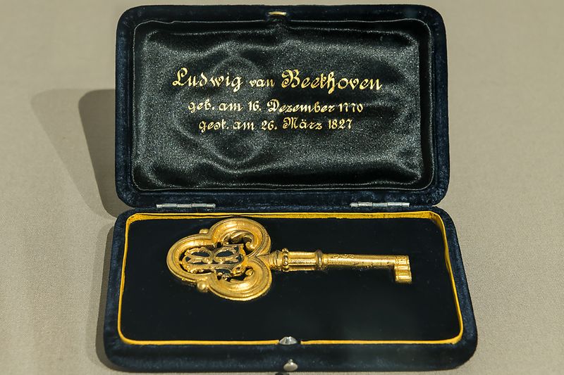 Clave para el ataúd de Beethoven, 1863