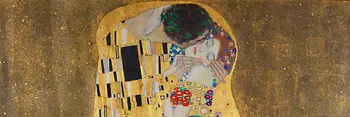 Painting "The Kiss" by Gustav Klimt