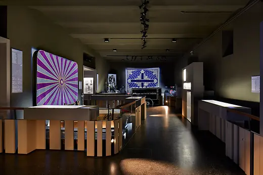 Vista interior del Museo de Pompas Fúnebres