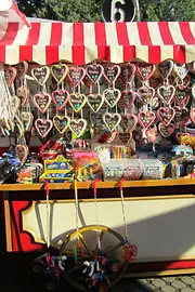 Gingerbread hearts at Böhmischer Prater