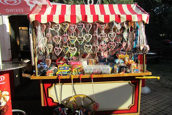 Gingerbread hearts at Böhmischer Prater