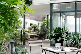 Green patio
