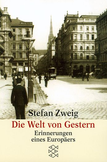 Buchcover "Die Welt von gestern" von Stefan Zweig