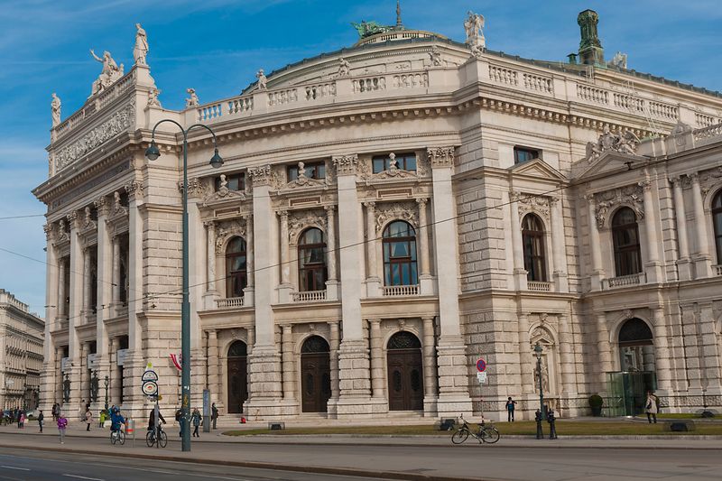 Burgtheater, exterior shot 