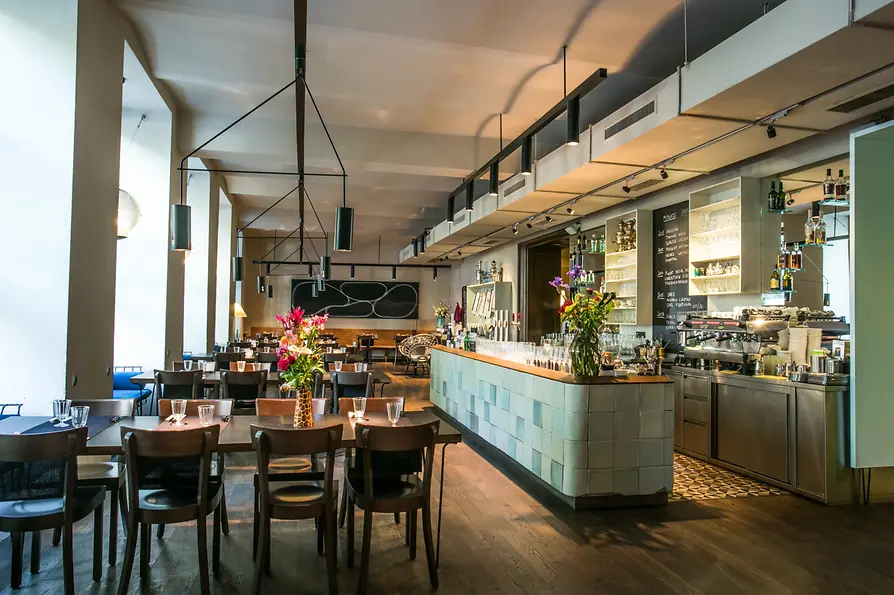 Ansari Coffee House, interior view