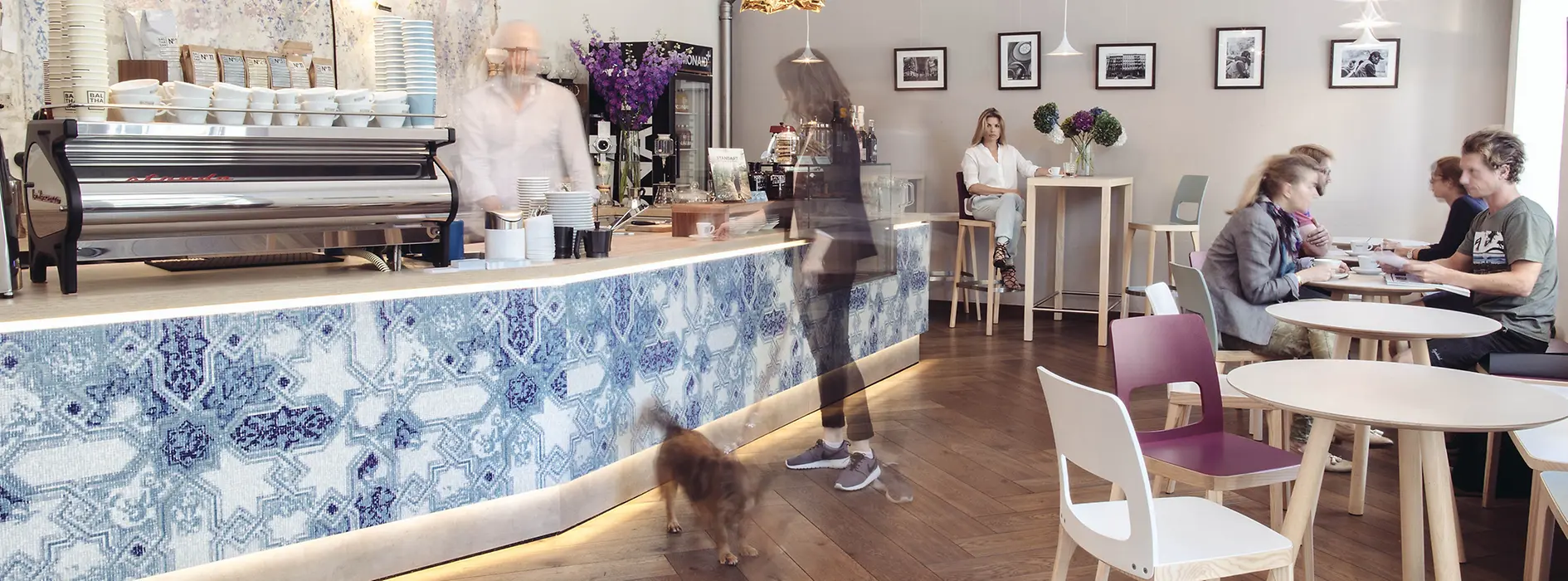 Interior of Café Balthasar