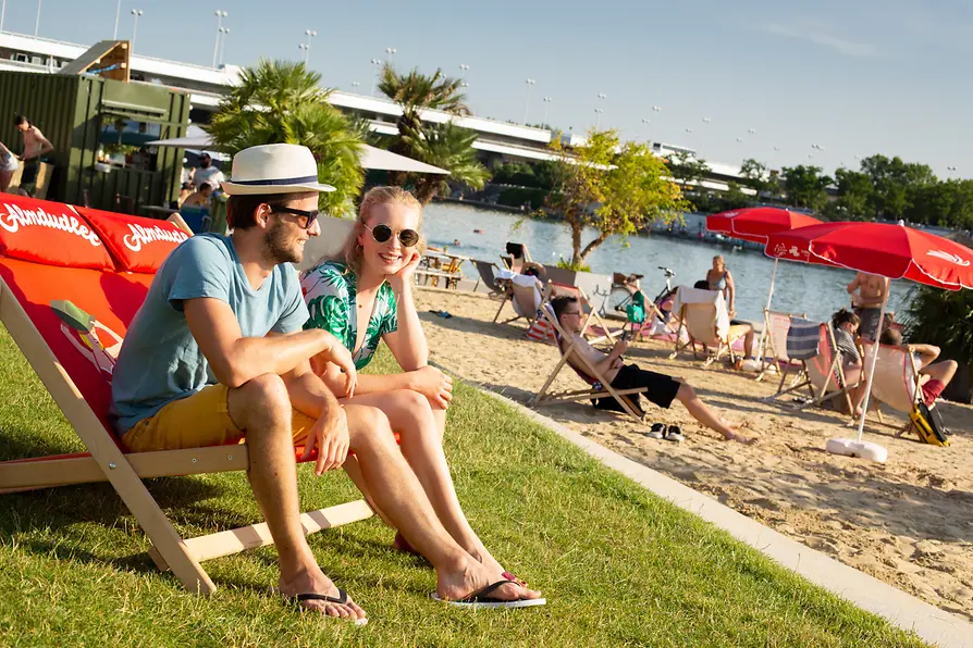 Copa Beach Liegestühle am Strand