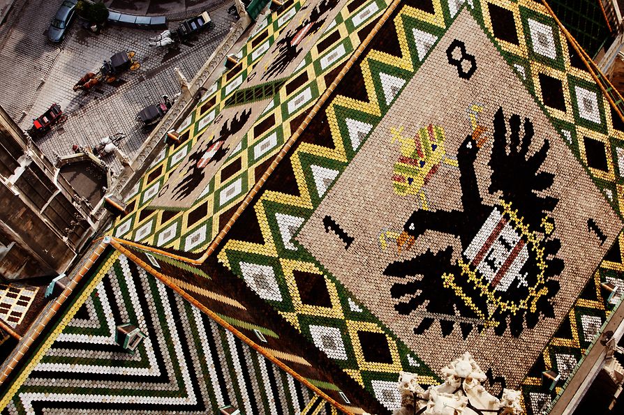 Dach des Stephansdoms