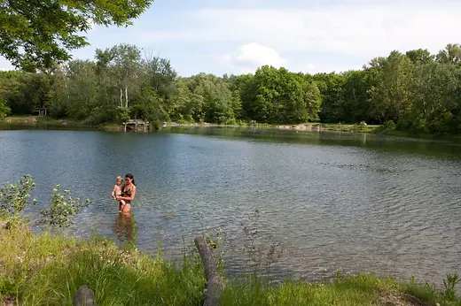 Bathing in the Dechantlacke