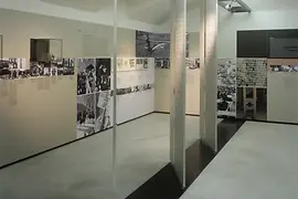 View of the permanent exhibition of the Archives of the Austrian Resistance in the Old City Hall