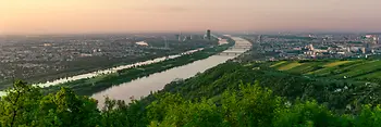 Vue sur l’île du Danube 
