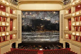 telón de acero, la Ópera Nacional de Viena, 2023/24, by Anselm Kiefer: "Solaris"