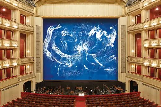 Safety Curtain in the Vienna State Opera