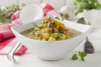 Viennese potato soup