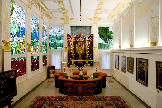 Ernst Fuchs Museum, Innenansicht