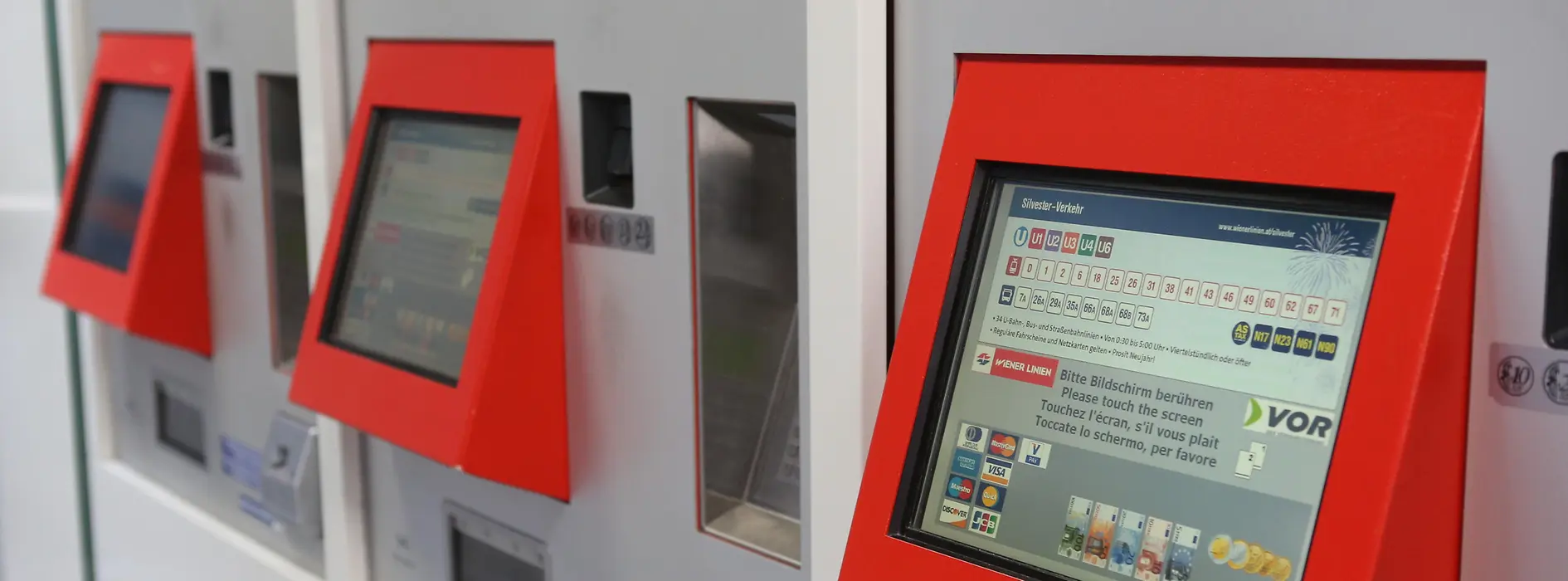 Wiener Linien ticket machine