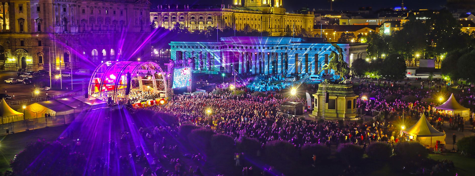Festival of Joy, Heldenplatz, open-air concert by the Wiener Symphoniker