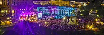 Festival of Joy, Heldenplatz, open-air concert by the Wiener Symphoniker