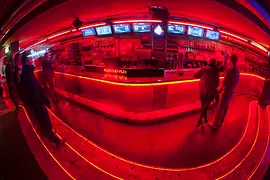 Flex Café, vista del interior 