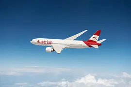 Flugzeug von Austrian Airlines