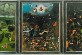 Hieronymus Bosch, Trittico del Giudizio Universale, lato interno
