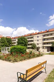 Gemeindebau, Karl Marx Hof, Aussenansicht, Innenhof, Park