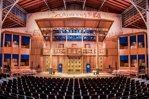 Globe Wien, Theater innen
