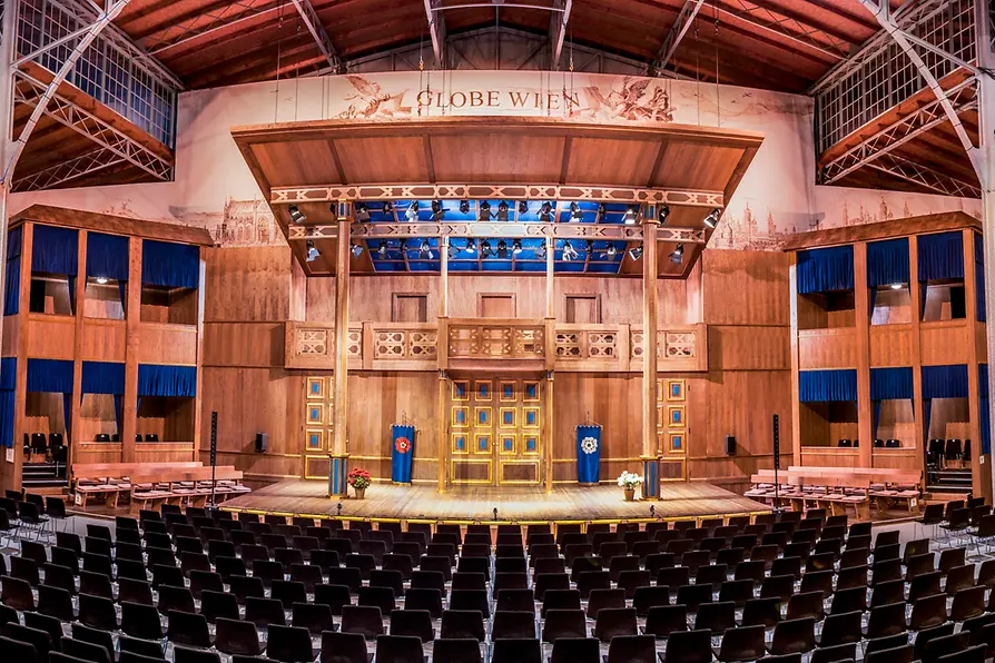 Globe Wien, Theater innen