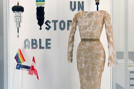 Conchita Wurst ruhája a 2014-es Eurovíziós Dalfesztiválról