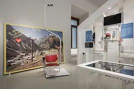 Gondola of a chair lift
