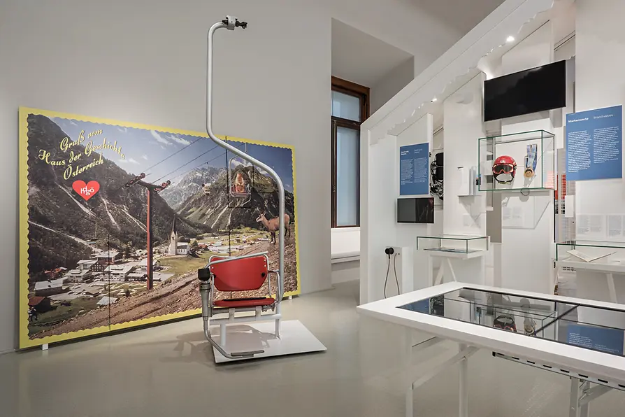 Gondola of a chair lift
