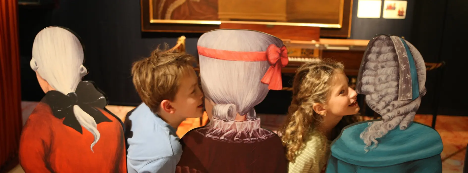 House of Music, children in the Mozart room